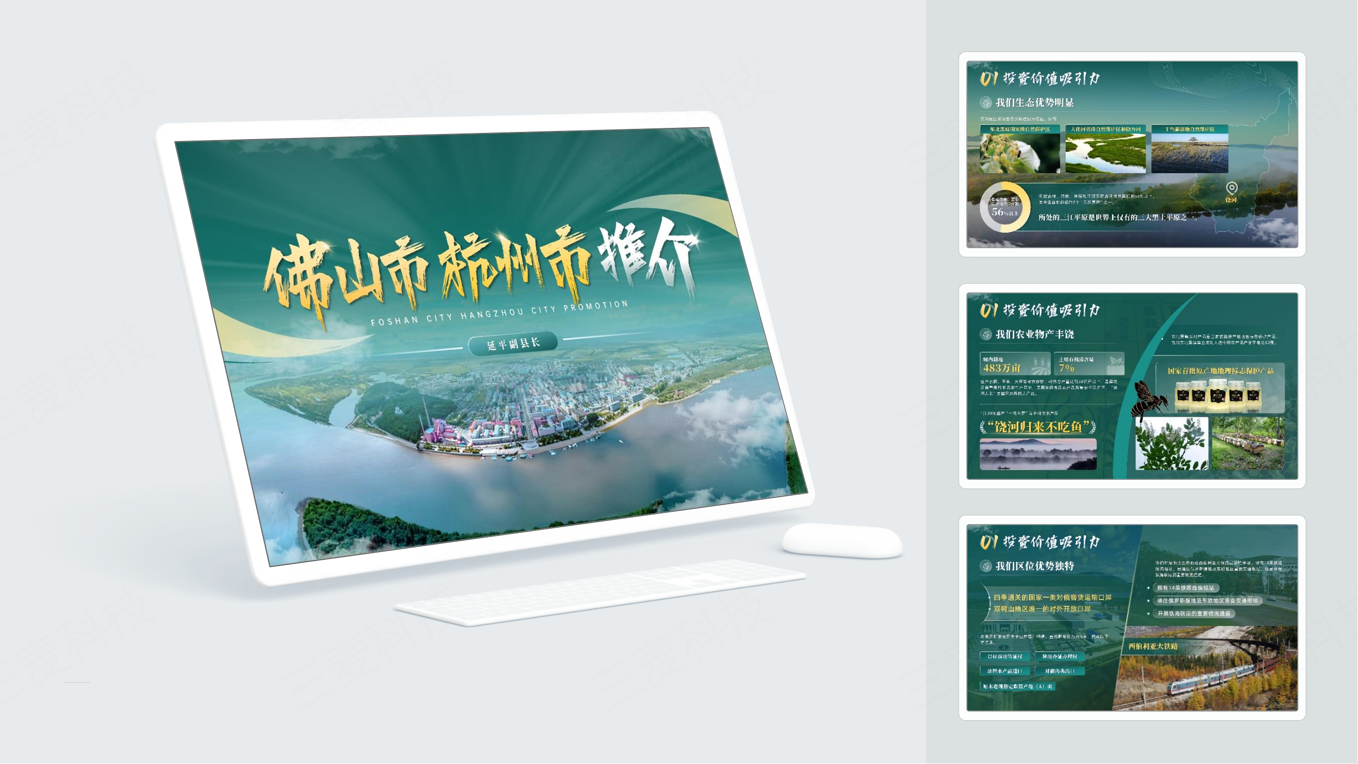 推介会介绍绿色高端